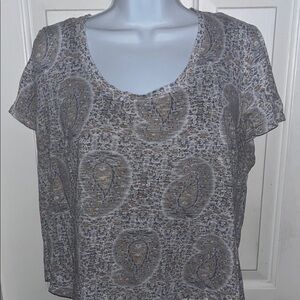Stylish Women's Paisley Print Top